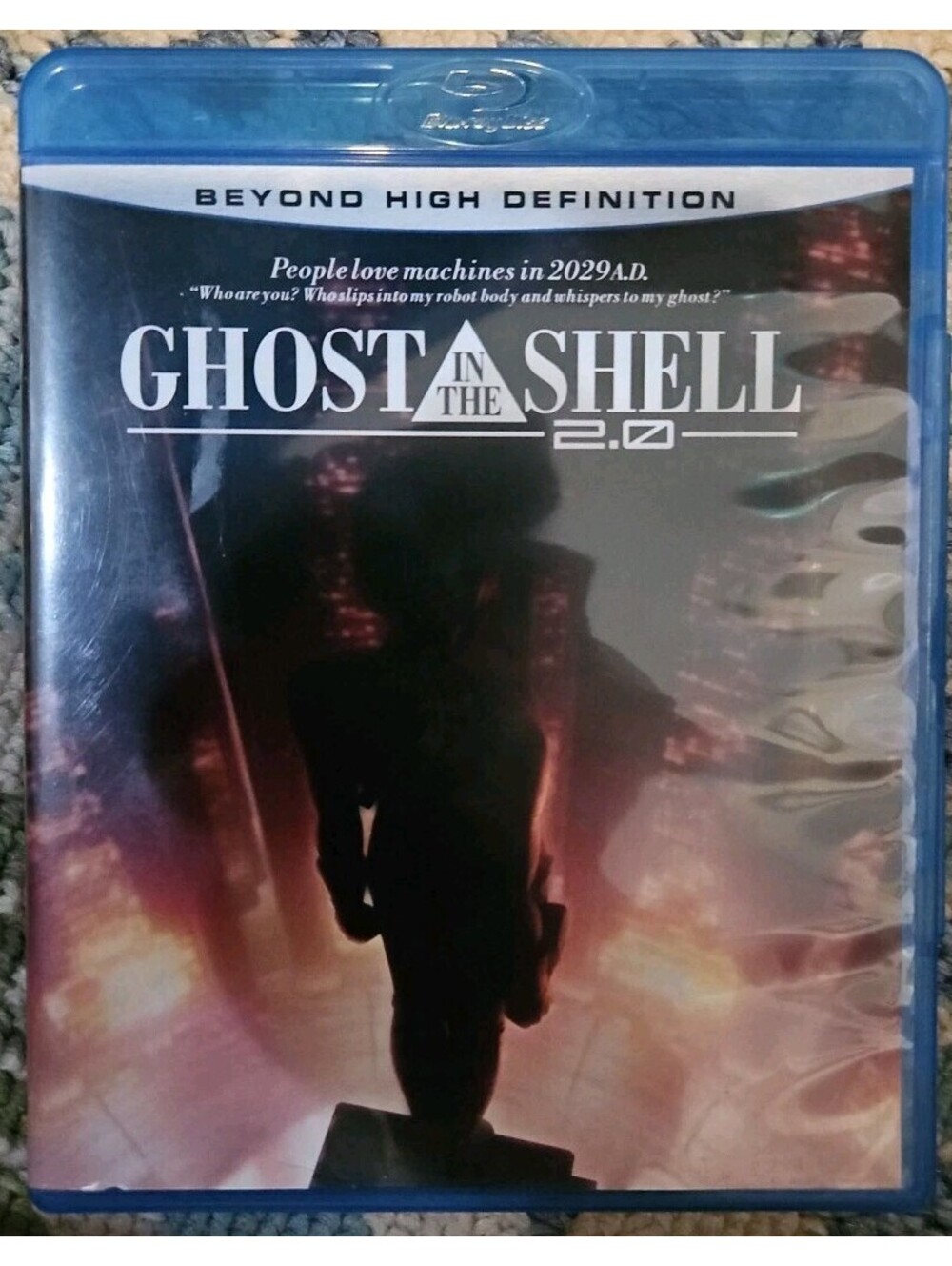 Ghost in the Shell 2.0 (Blu-ray, 1995) New. No Digital Download